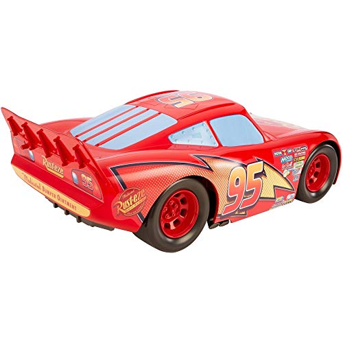 Cars 3 The Movie Cars Mega Rayo Mcqueen, 50 cm (Mattel FBN52)