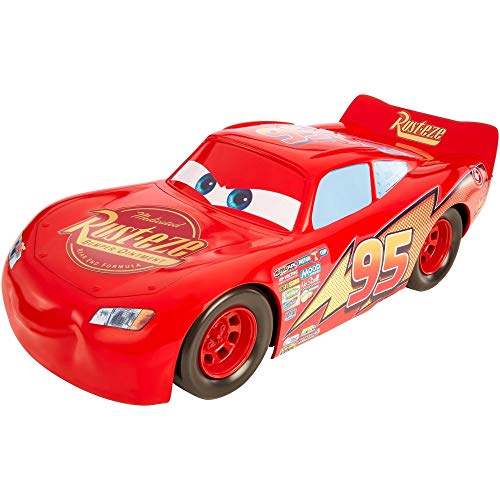 Cars 3 The Movie Cars Mega Rayo Mcqueen, 50 cm (Mattel FBN52)