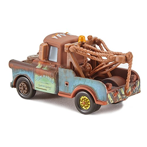 Cars Vehículo Brown Mater, coche de juguete (Mattel FJH92)