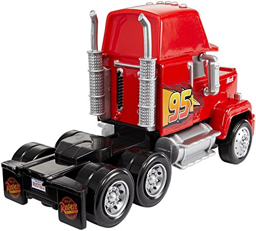 Cars Vehículo Deluxe Mack, coche de juguete (Mattel FCX78)