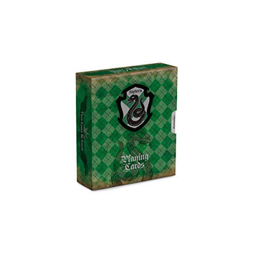 Cartamundi 108175124a Juego de Cartas Harry Potter - Casa Slytherin