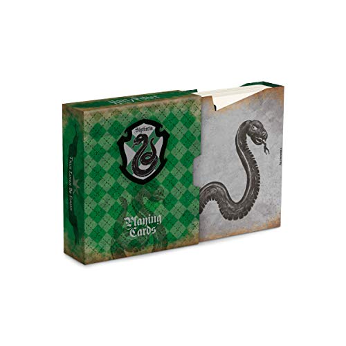 Cartamundi 108175124a Juego de Cartas Harry Potter - Casa Slytherin