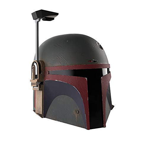 Casco electrónico Premium de Boba Fett (re-Armado) de Star Wars The Black Series, Coleccionable de The Mandalorian, a Partir de 14 años