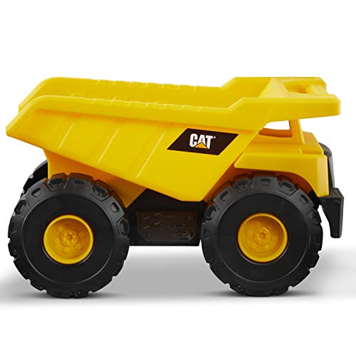 Caterpillar Construction Fleet Dump Truck Vehiculo de construcción, Color Amarillo (Funrise International 82021)