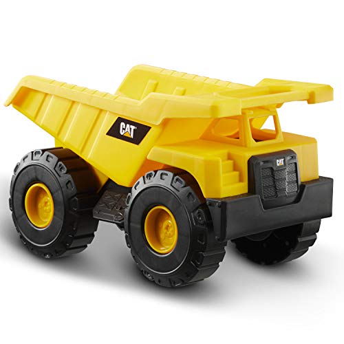 Caterpillar Construction Fleet Dump Truck Vehiculo de construcción, Color Amarillo (Funrise International 82021)