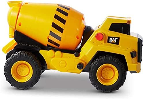 CATERPILLAR, Mezclador Cemento 30cm L&S Tough Power Vehículos de construcción, Color Amarillo (AJ 82269)