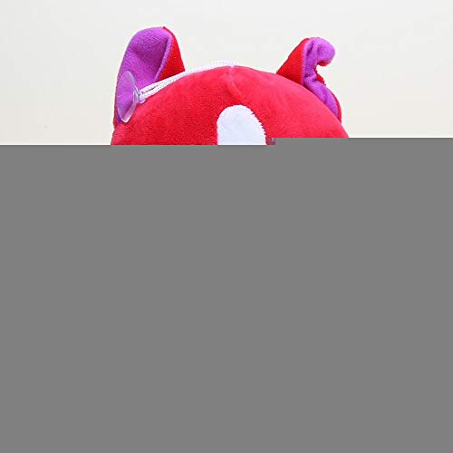 CBSTD 20cm Yo-Kai Yokai Reloj de peluche Muñeca Jibanyan Komasan Whisper Youkai Peluche colgante Juguetes Muñecas rellenas llavero Brinquedos (rojo)