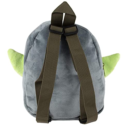 CERDÁ LIFE'S LITTLE MOMENTS Guarderia Bebe Niño de The Mandalorian-Licencia Oficial Disney para Niños, Gris, Mochila Color 22 cms