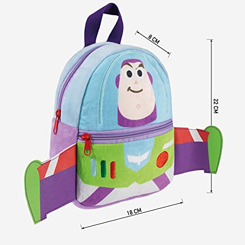 CERDÁ LIFE'S LITTLE MOMENTS Guarderia Bebe Niño de Toy Story-Licencia Oficial Disney para Niños, Azul, Mochila Infantil Recomendada 1 a 4 años