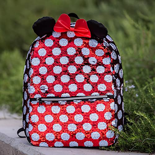 CERDÁ LIFE'S LITTLE MOMENTS, Mochila de Lentejuelas Reversibles de Minnie Mouse-Licencia Oficial Disney Studios Unisex niños, Multicolor, Infantil