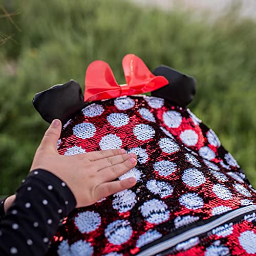 CERDÁ LIFE'S LITTLE MOMENTS, Mochila de Lentejuelas Reversibles de Minnie Mouse-Licencia Oficial Disney Studios Unisex niños, Multicolor, Infantil