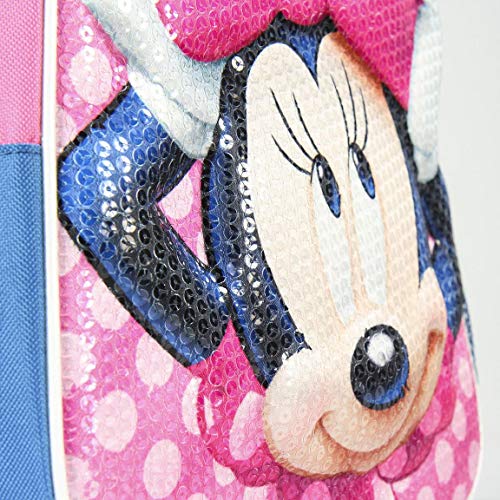 Cerdá, Mochila con Ruedas Infantil 3D de Spiderman con Lentejuelas-Licencia Oficial Disney Studios Unisex niños, Multicolor, 260X310X100MM