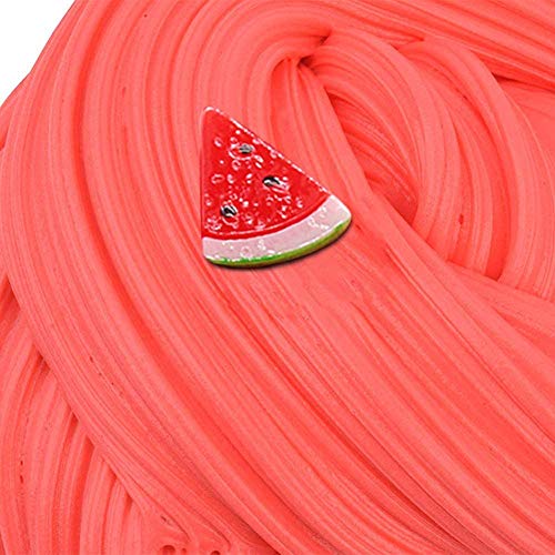 Cherry Butter Fluffy Slime, BESTZY Slime Supplies Juguete de Bricolaje para aliviar el estrés, Masilla de Juguete Flamingo Cloud Slime, DIY Arcilla Colorida Suave, 200 ML