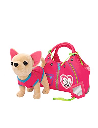 Chi Chi Love - Peluche con Bolso, Color Rosa / Verde (Simba 5890617)