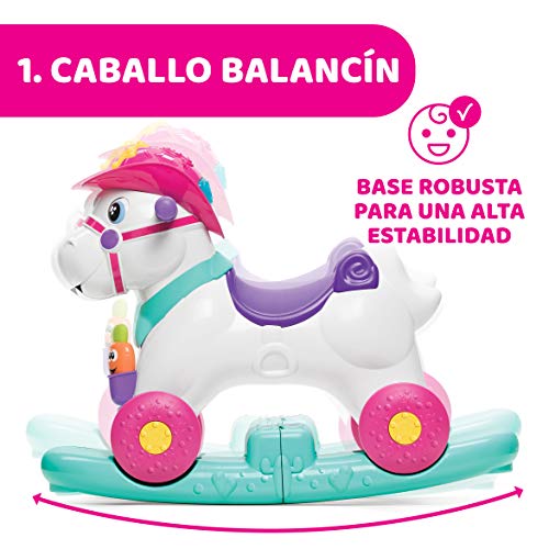 Chicco- Baby Rodeo Correpasillos, Multicolor (00007907100000)