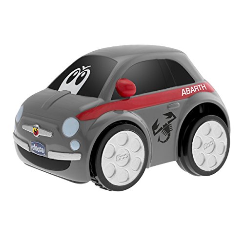 Chicco Fiat 500 Turbo Touch, alcanza hasta los 10 Metros, Color Gris