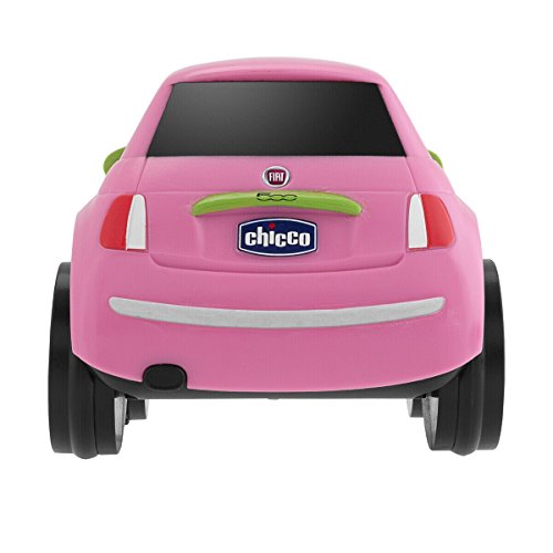 Chicco Fiat 500 Turbo Touch, alcanza hasta los 10 Metros, Color Rosa