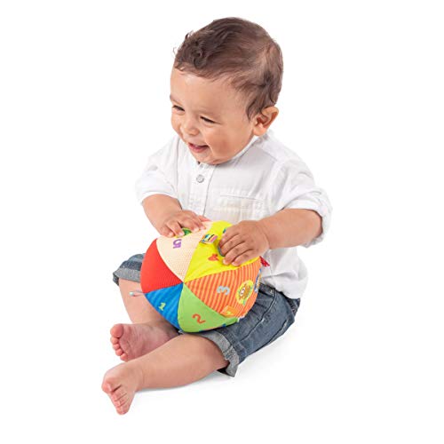 Chicco-Musical Ball Primeros Juguetes, Multicolor, Sin Talla (00010058000000)