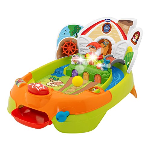 Chicco- Pinball de la Granja, Multicolor (Artsana Spain 00009516000000)