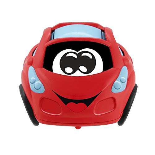 Chicco Turbo Ball - Coche de juguete especial bebés, con bola en interior, color rojo