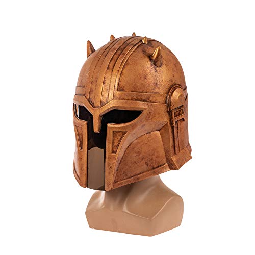 Chiefstore The Armorer Mask Mandalorian Cosplay Costume Mask Blacksmith Casco de látex para SW Series Halloween Fancy Dress Accesorios