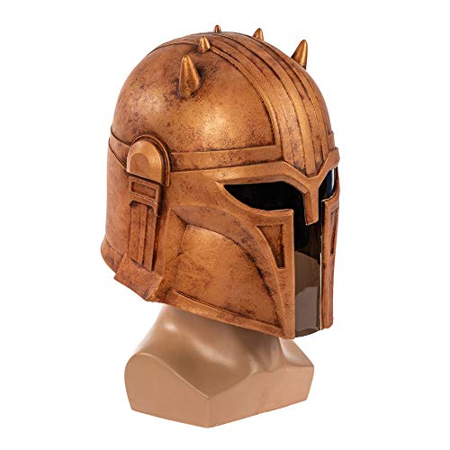 Chiefstore The Armorer Mask Mandalorian Cosplay Costume Mask Blacksmith Casco de látex para SW Series Halloween Fancy Dress Accesorios