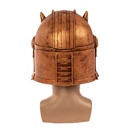 Chiefstore The Armorer Mask Mandalorian Cosplay Costume Mask Blacksmith Casco de látex para SW Series Halloween Fancy Dress Accesorios