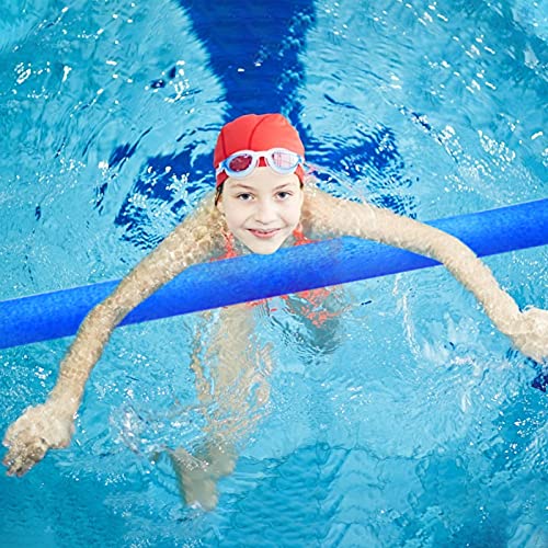 Churrco huec churro de flotación, bastoncillos EPE fideos para piscina, Nadar Diversión Flexible Piscina Espuma Agua Fideos Huecos Niños Adultos (60x2.6inch 6color)