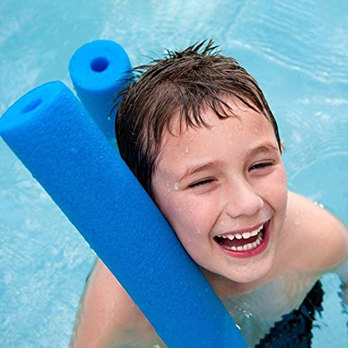 Churrco huec churro de flotación, bastoncillos EPE fideos para piscina, Nadar Diversión Flexible Piscina Espuma Agua Fideos Huecos Niños Adultos (60x2.6inch 6color)