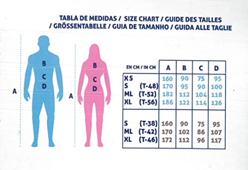 Ciao 706842.S Casa de Papel - Mono y máscara de ladrón de casa (talla S), disfraz de adulto, rojo, talla S