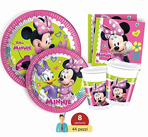 Ciao Kit Party Tabla Disney Minnie Happy Helpers S (8 persone) Multicolor