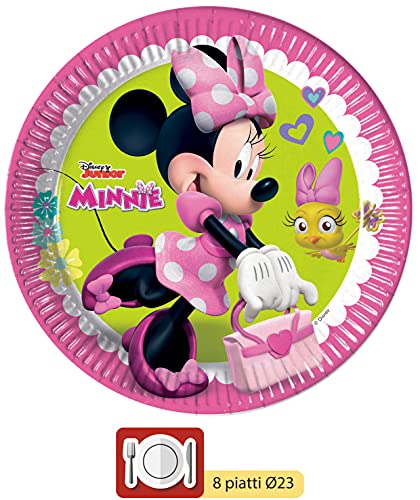 Ciao Kit Party Tabla Disney Minnie Happy Helpers S (8 persone) Multicolor