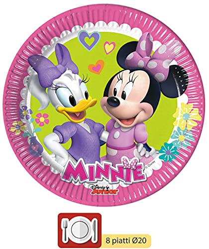 Ciao Kit Party Tabla Disney Minnie Happy Helpers S (8 persone) Multicolor