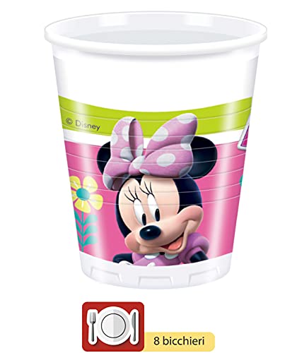 Ciao Kit Party Tabla Disney Minnie Happy Helpers S (8 persone) Multicolor