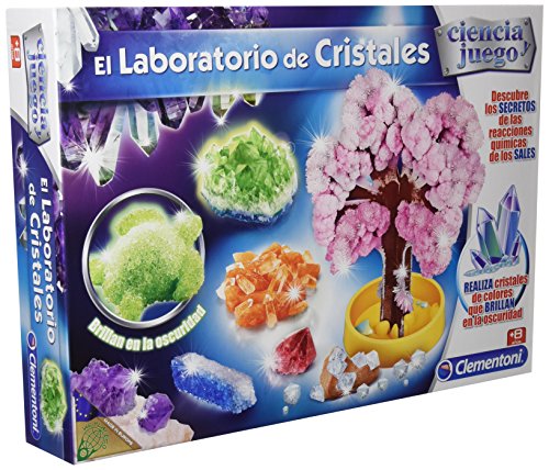 Ciencia y Juego - Laboratorio de Cristales, Juego Educativo (Clementoni 550838)