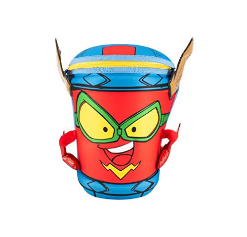 Cife Mochila Personaje SUPERZINGS Kid Fury-Serie 5-Material Duro y Resistente-Guarda Todo lo Necesario y llévala contigo a Cualquier Parte, Colores (42056)