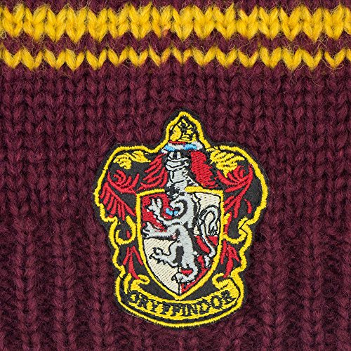 Cinereplicas - Harry Potter - Gorro Caído - Licencia Oficial - Casa Gryffindor - Rojo Burdeos