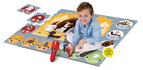 Clementoni 11926 – Juego The Secret Life of Pets La Alfombra Gigante interactiva