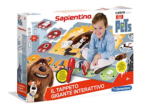 Clementoni 11926 – Juego The Secret Life of Pets La Alfombra Gigante interactiva