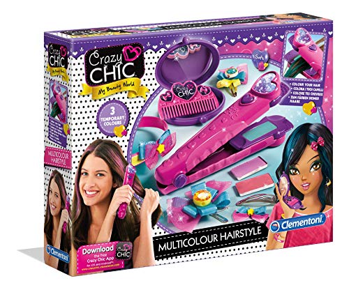 Clementoni-15225 - Decora tu Cabello - juego para decorar el cabello a partir de 6 años