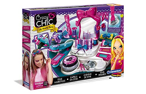 Clementoni-15241 - Decora tu Cabello - juego para decorar el cabello a partir de 6 años