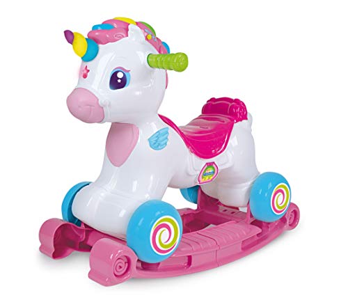 Clementoni 17242 – Nube Dolce Unicornio, Multicolor, 3, Italiano/Inglés, 1 – 3 años