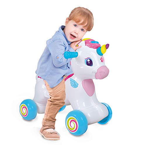 Clementoni 17242 – Nube Dolce Unicornio, Multicolor, 3, Italiano/Inglés, 1 – 3 años