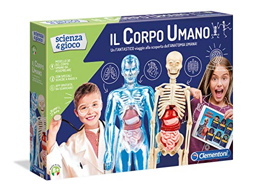 Clementoni 19027 Físicos y Juegos El Cuerpo Humano Medium Multicolor