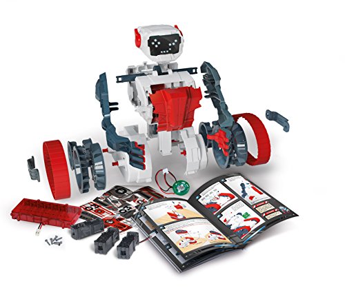 Clementoni-55191 - Evolution Robot - robot para montar y jugar con app a partir de 8 años