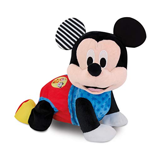 Clementoni-55256 - Baby Mickey Gateos - gateador bebé de Disney a partir de 6 meses