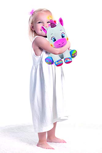 Clementoni-55262 - Baby Unicornio - peluche interactivo para bebés a partir de 6 meses