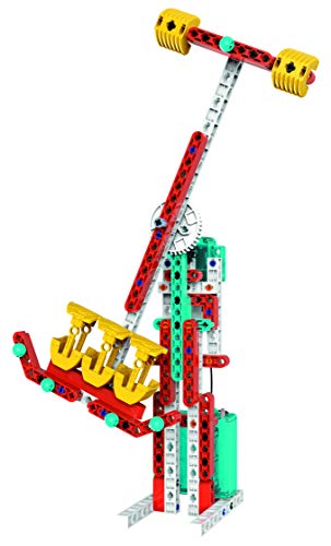 Clementoni-55385 - Mechanics - Parque de Atracciones - juego de construcciones mecánica a partir de 8 años