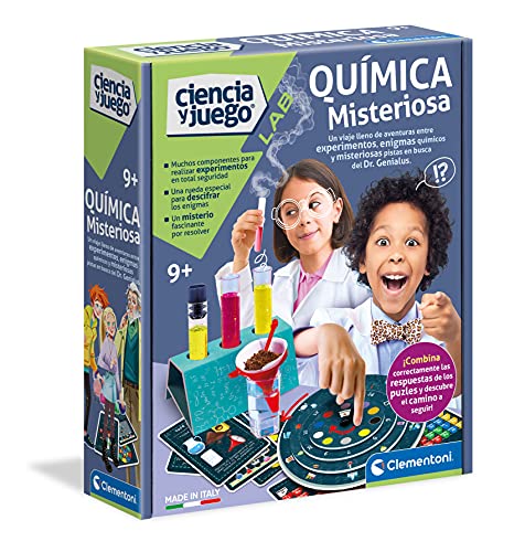 Clementoni-55415 - Química Misteriosa - Juego científico a Partir de 8 años