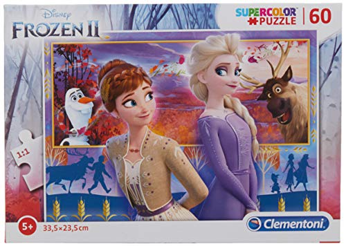 Clementoni- Disney Puzzle 60 Piezas Frozen 2, Color Multicolor. (26056.0)